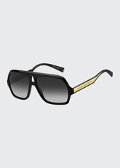 Givenchy Acetate Semi-Shield Sunglasses
