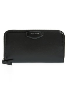 Givenchy Antigona Leather Zip Wallet