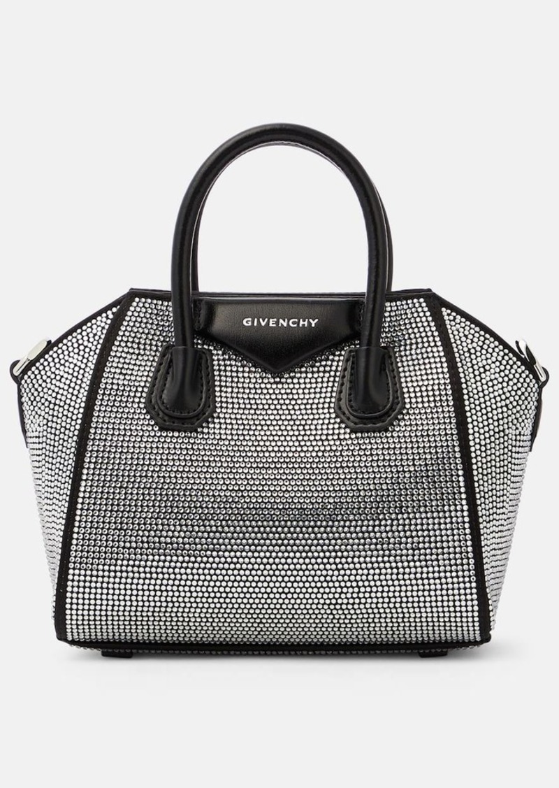 Givenchy Antigona Toy Mini embellished tote bag