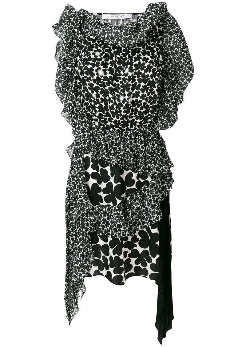 Givenchy asymmetric patterned dress