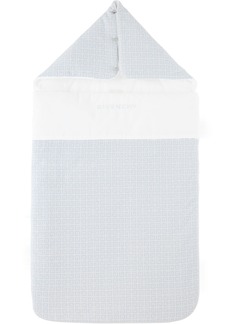 Givenchy Baby White & Blue Bunting Bag