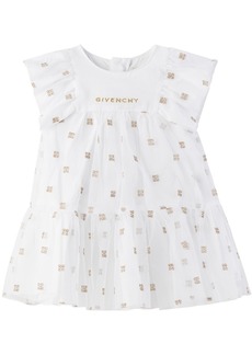 Givenchy Baby White Embroidered Dress