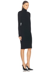 Givenchy Backless Long Sleeve Dress