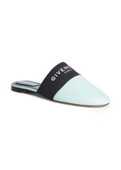 Givenchy Bedford Logo Mule in 466-Acqua Marine at Nordstrom