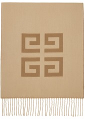 Givenchy Beige 4G Scarf