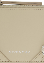 Givenchy Beige Voyou Card Holder