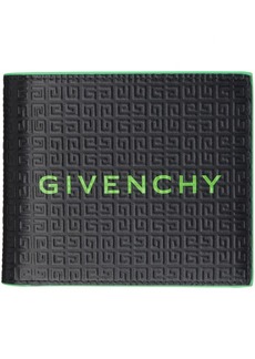 Givenchy Black & Green Micro 4G Wallet