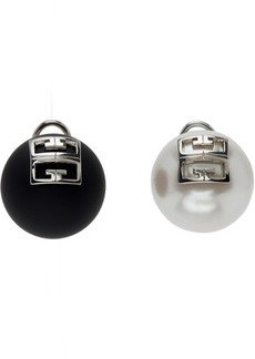Givenchy Black & White 4G Earrings