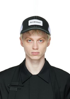 Givenchy Black & White Trucker Cap