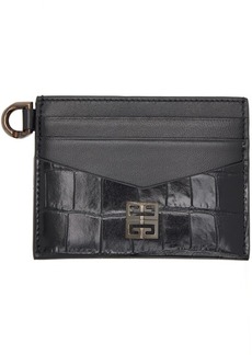 Givenchy Black 4G Card Holder