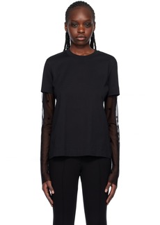 Givenchy Black 4G Long Sleeve T-Shirt