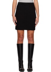 Givenchy Black 4G Miniskirt