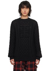 Givenchy Black 4G Sweater