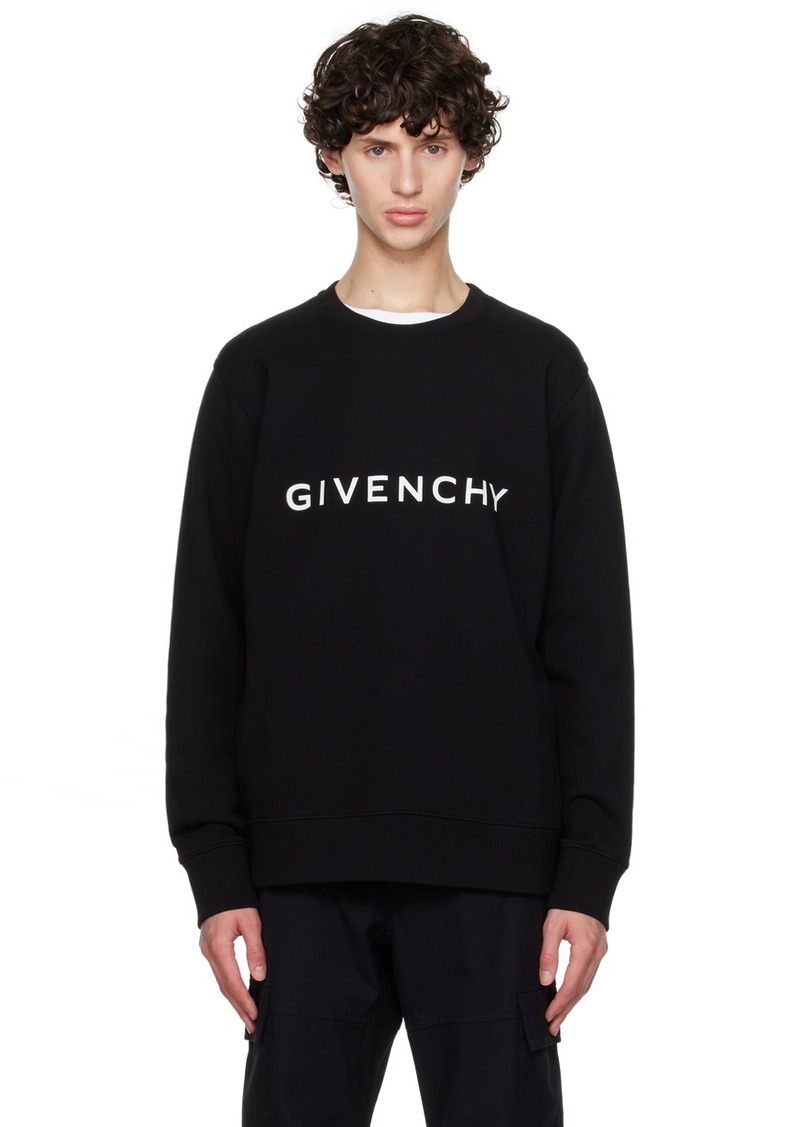 Givenchy Black 4G Sweatshirt