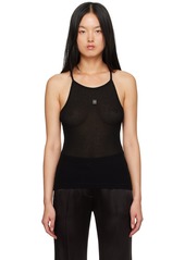 Givenchy Black 4G Tank Top