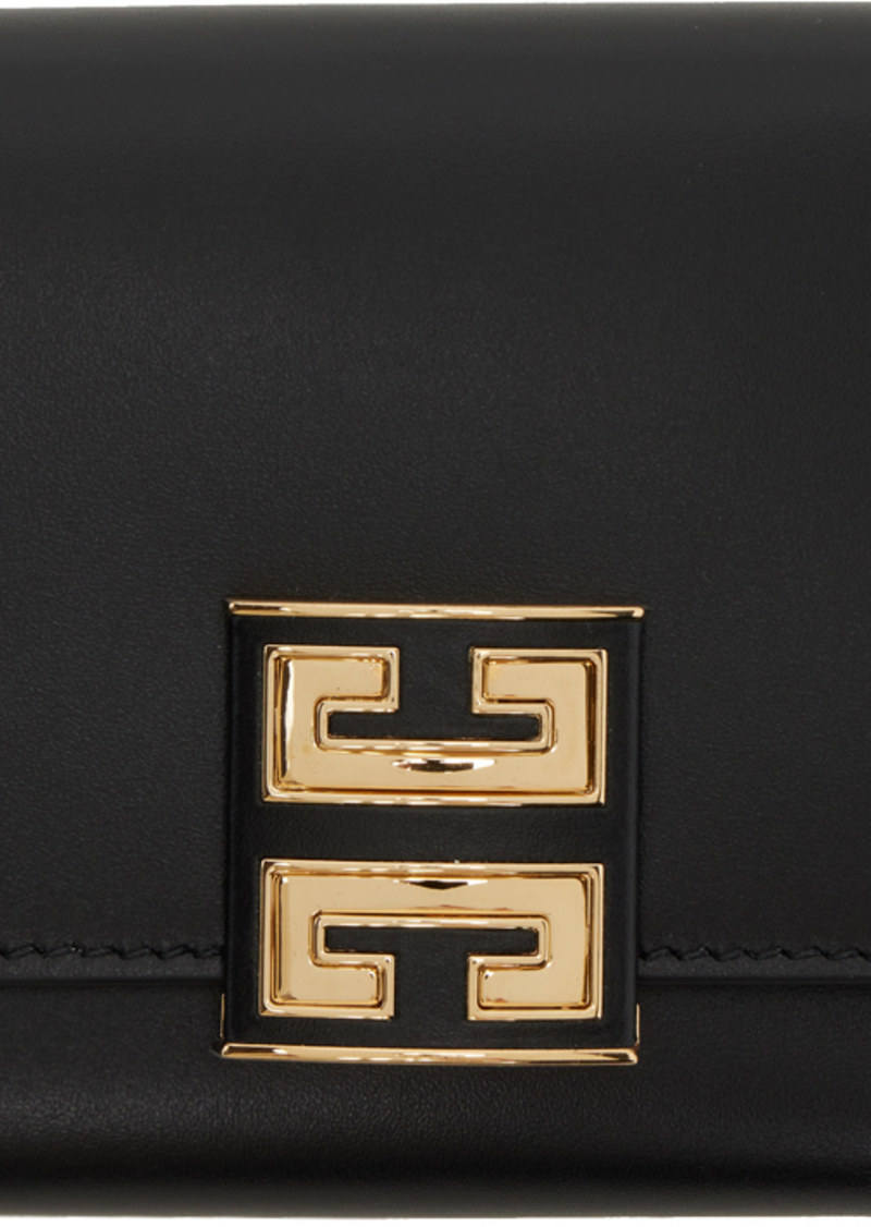 Givenchy Black 4G Trifold Wallet