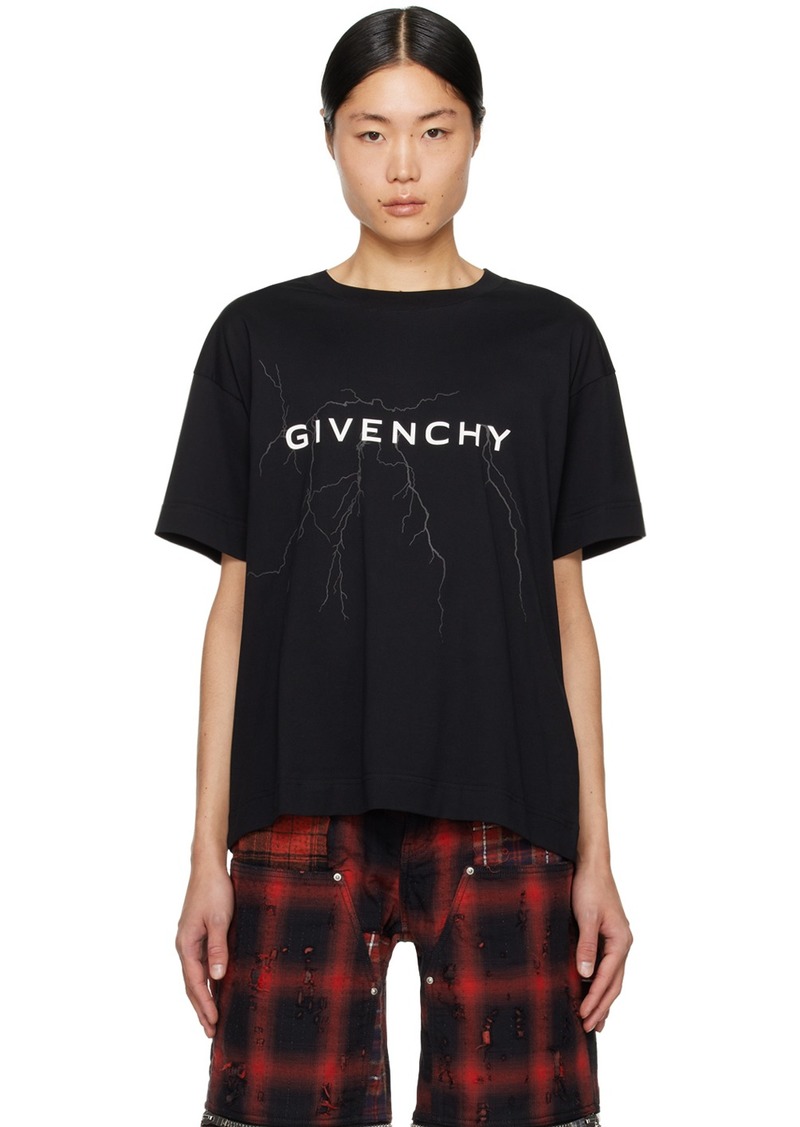 Givenchy Black Boxy T-Shirt
