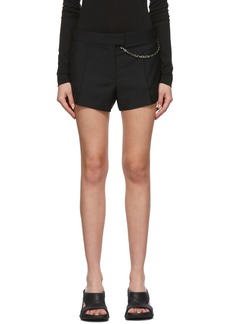 Givenchy Black Chain Shorts
