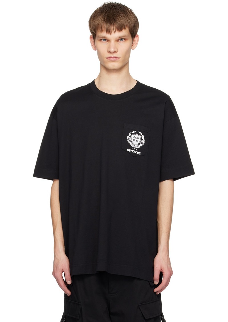 Givenchy Black Crest T-Shirt