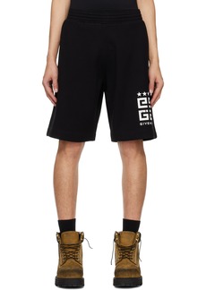 Givenchy Black Drawstring Shorts