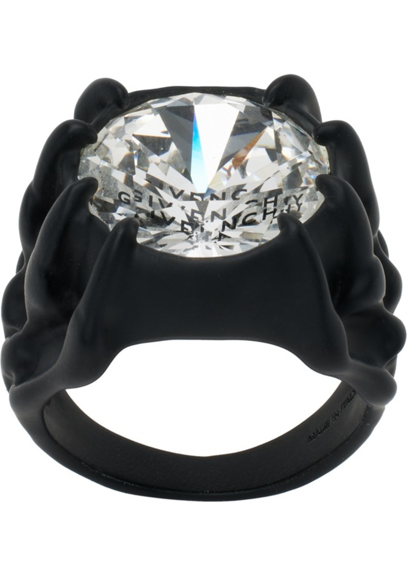 Givenchy Black G Skull Ring