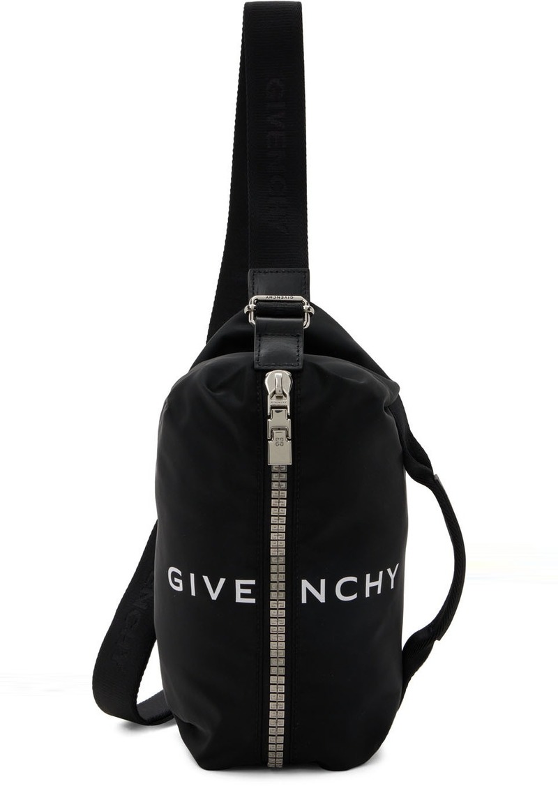 Givenchy Black G-Zip Bum Bag