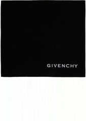 Givenchy Black Knit 4G Scarf