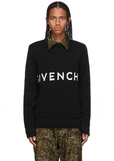 Givenchy Black Knit 4G Sweater