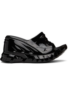 Givenchy Black Marshmallow Heeled Sandals
