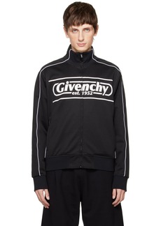 Givenchy Black Piped Track Jacket