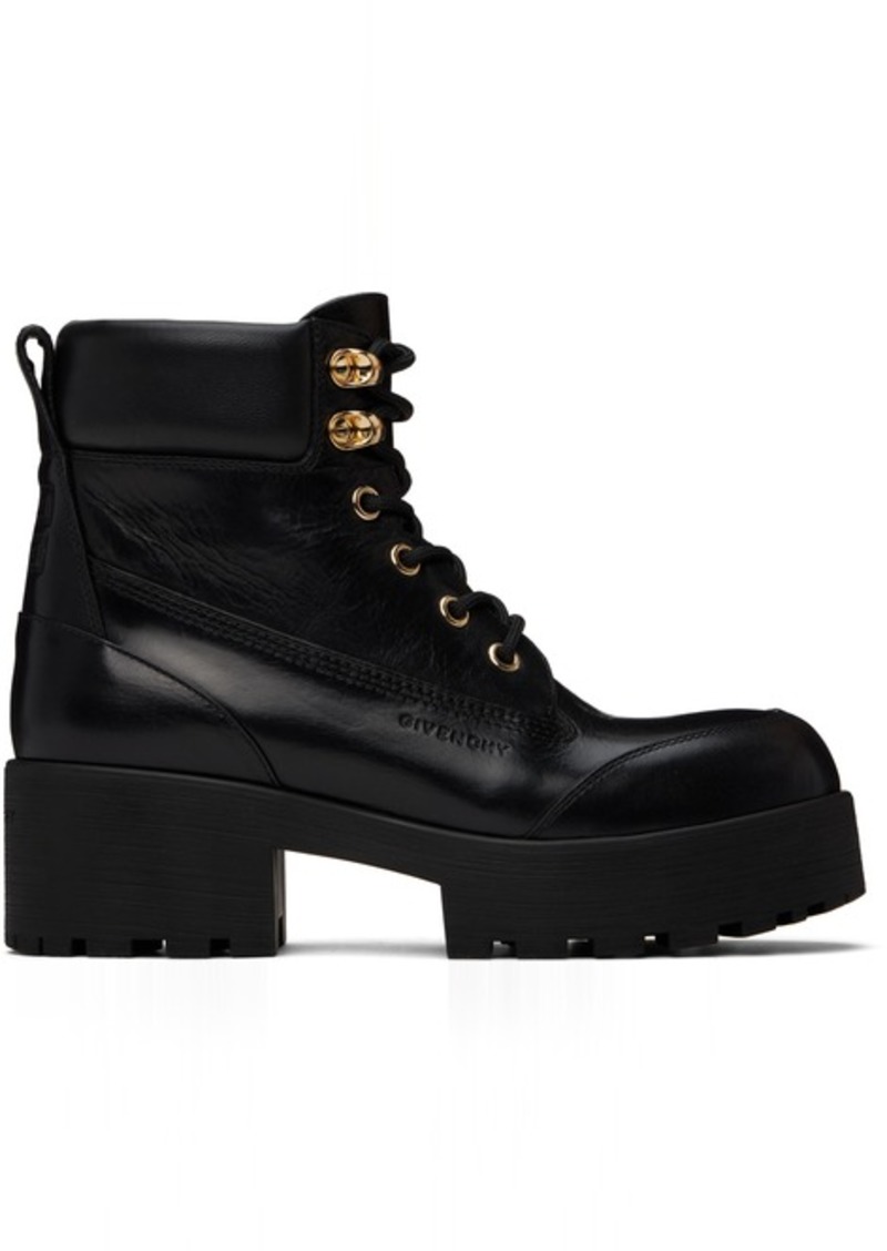 Givenchy Black Trekker Boots