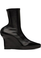 Givenchy Black Wedge Boots