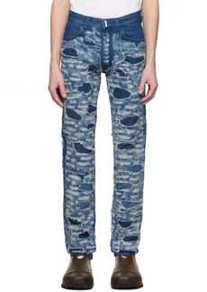 Givenchy Straight Distressed Jeans | Jeans