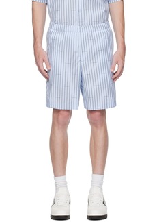 Givenchy Blue Striped Shorts