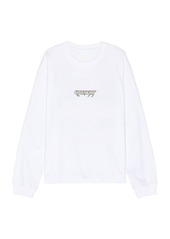 Givenchy Boxy Fit Long Sleeves Tee