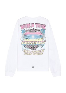 Givenchy Boxy Fit Long Sleeves Tee