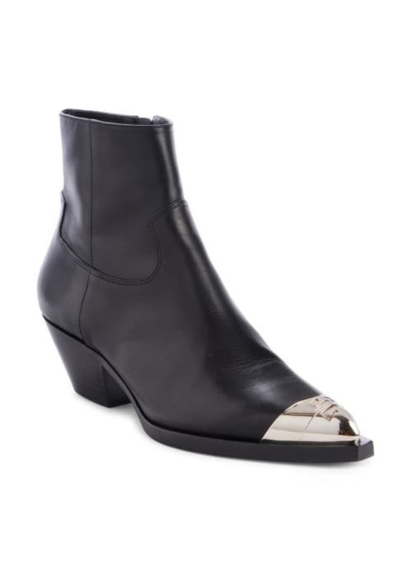 Givenchy Cap Toe Western Ankle Boot
