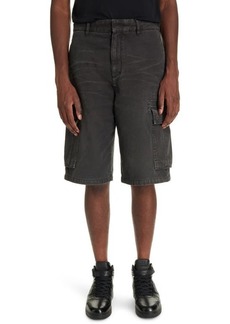 Givenchy Cargo Denim Shorts