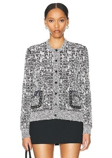 Givenchy Chain Front Pocket Cardigan