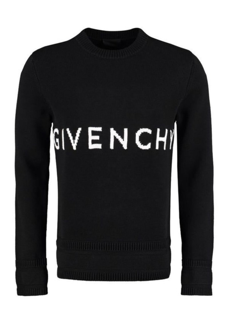GIVENCHY COTTON CREW-NECK SWEATER