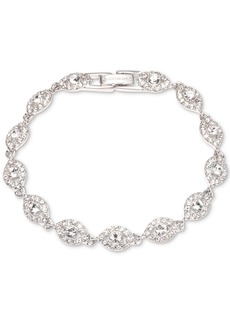 Givenchy Crystal Flex Bracelet - Rhodium
