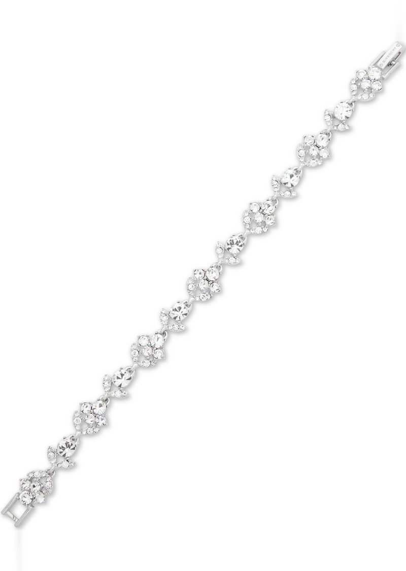 Givenchy Crystal Flex Bracelet - Silver