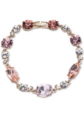 Givenchy Crystal Stone Link Flex Bracelet - Rose