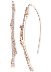 Givenchy Crystal Twist Threader Earrings