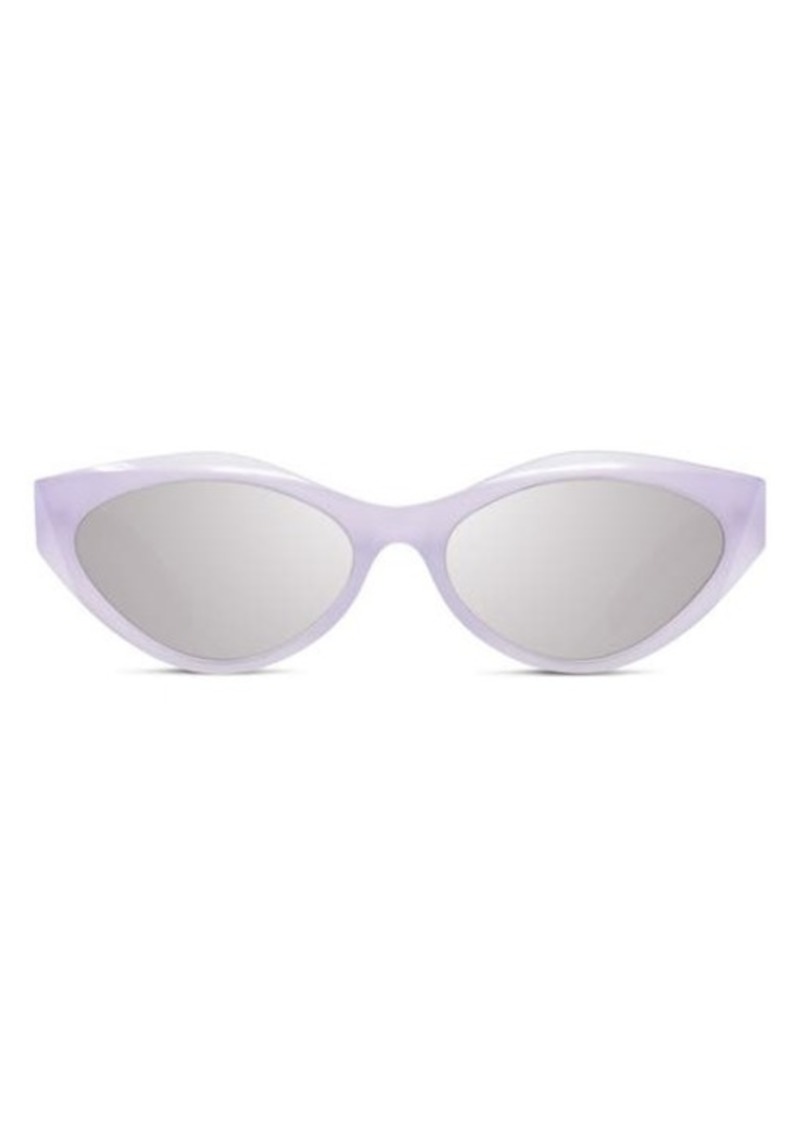 Givenchy Day 56mm Mirrored Cat Eye Sunglasses