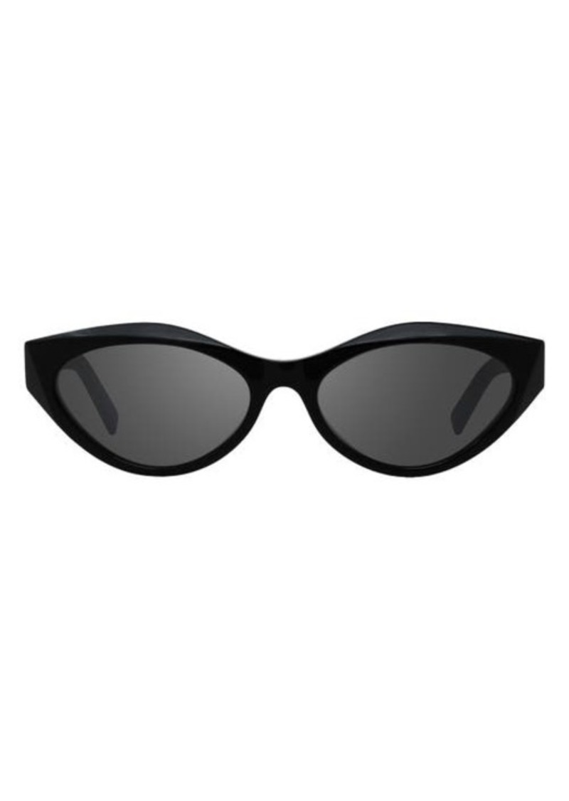 Givenchy Day 56mm Mirrored Cat Eye Sunglasses
