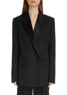 Givenchy Double Breasted Wool & Mohair Jacket