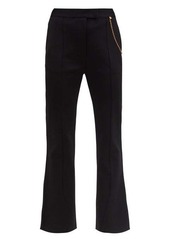 Givenchy Chain-embellished kick-flare trousers