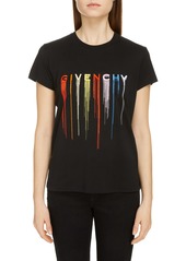 Givenchy Embroidered Logo Cotton T-Shirt
