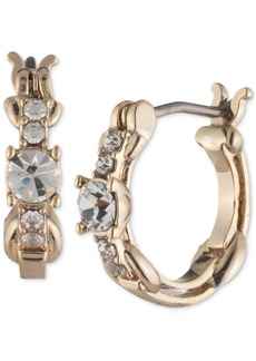 Givenchy Extra-Small Crystal Hoop Earrings, 0.48"